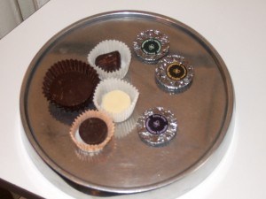 Chocolate samples with the ChocoPass, Torino