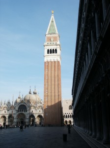 Venice Campanile (note Berkeley Campanile below)