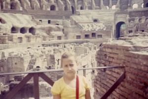 Photo flashback -- Annabella in Rome, 1975. 