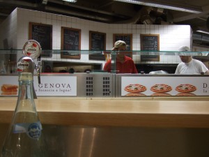 One of the Ristorantini in Eataly - this one dedicated to Pizza.