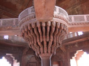Architectural details at the Fatehpur Sikri