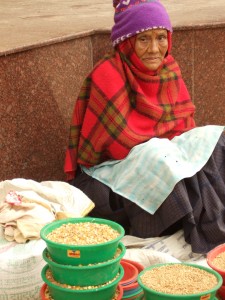 Street vendor in Kathmandu