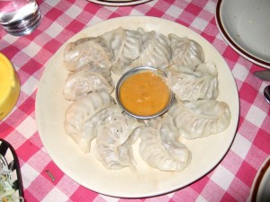 Buf Momo (buffalo ravioli)