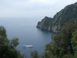 View from the hike, San Fruttuoso to Portofino.