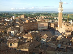 View of the Campo from Il Facciatone