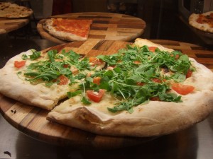 Pizza slices at Il Leone Pizzeria.