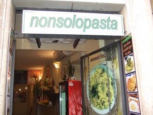 Try anything with pesto at Nonsolopasta.