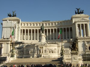 Monument to Italy's unifying King Vittorio Emanuele