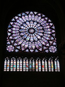 Rose Window at the Cathedral of Notre Dame