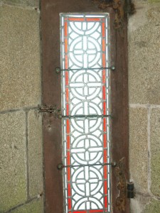 Mont St. Michel window.