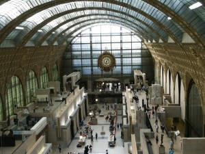 Musee D'Orsay -- one of our favorite museum settings in the world.