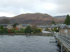 On the bonny, bonny banks of Loch Lomond.