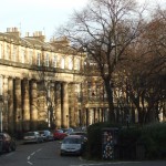 St. Bernards Crescent - a Georgian crescent in Stockbridge