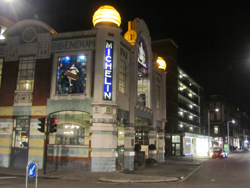 Dinner at Bibendum, a restaurant inside the Art Deco former Michelin showroom (prix fixe meals at selected hours).