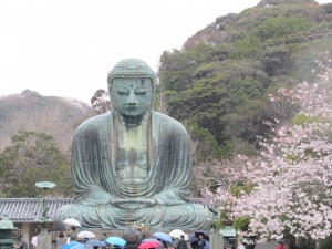 No trip to Asia would be complete without a giant Buddha. The Daibutsu in Kamakura.
