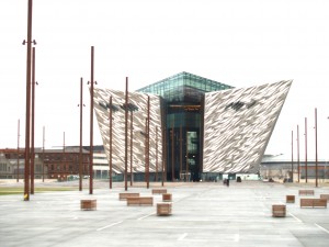 The clever architecture of the Titanic Museum, Belfast.  
