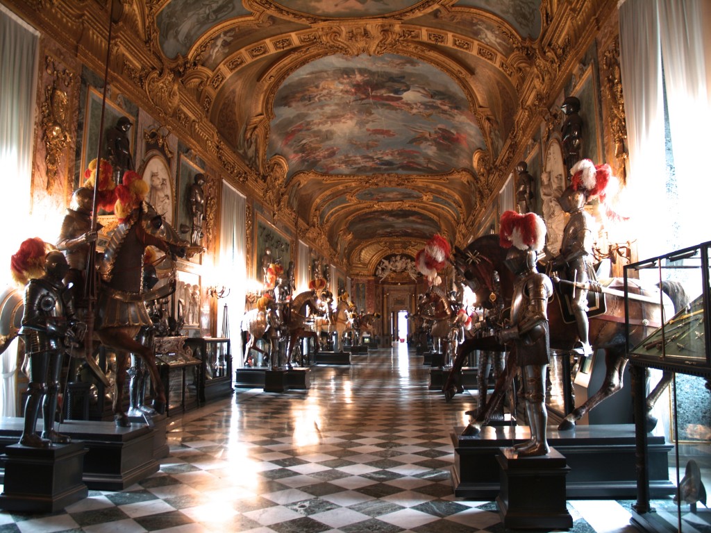 Torino's Palazzo Reale. There are no photo signs all over the place, and then the guards told us to take a picture (so we did).